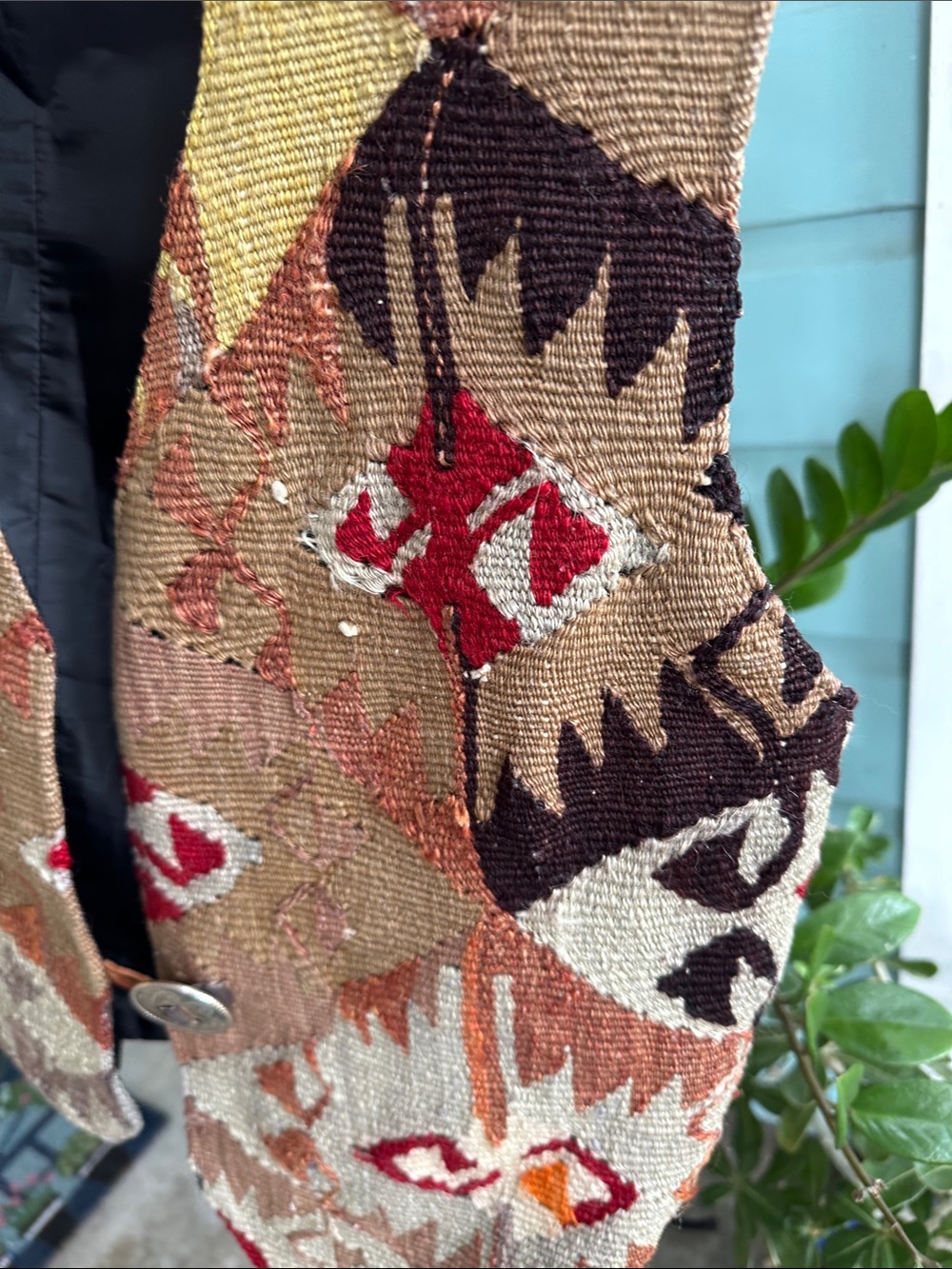 Western Tapestry wool vest by Matt Camron - Picture 9 of 10